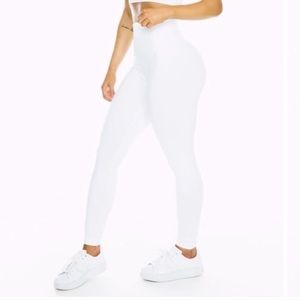 SASKI Collection S white high waisted leggings